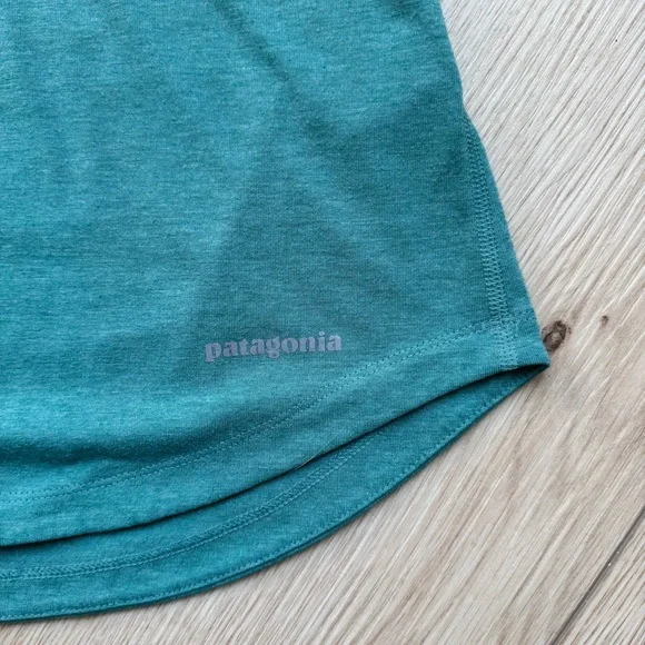 patagonia t-shirt teal blue - Picture 3 of 6